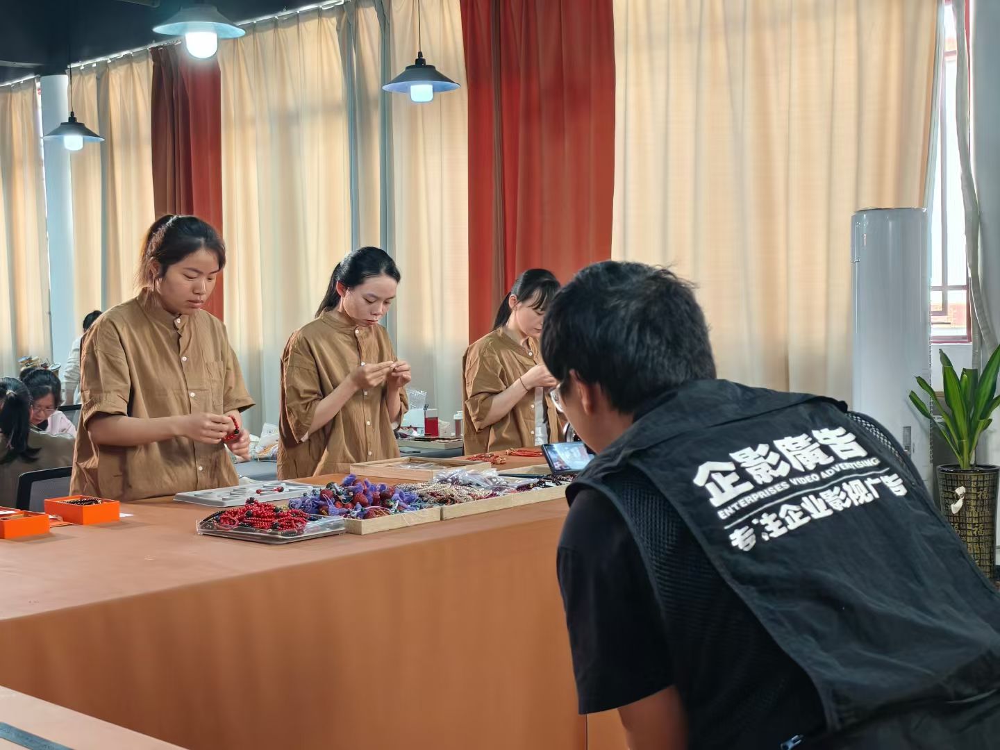 福建非遗项目宣传片拍摄现场(图5)