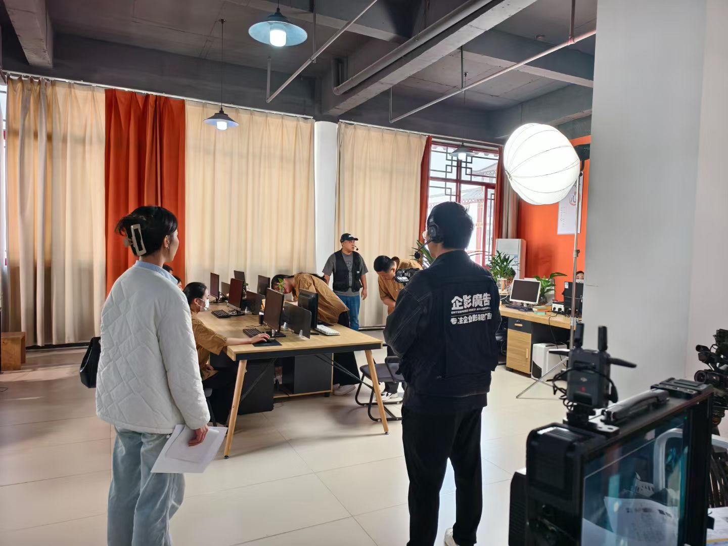 福建非遗项目宣传片拍摄现场(图8)