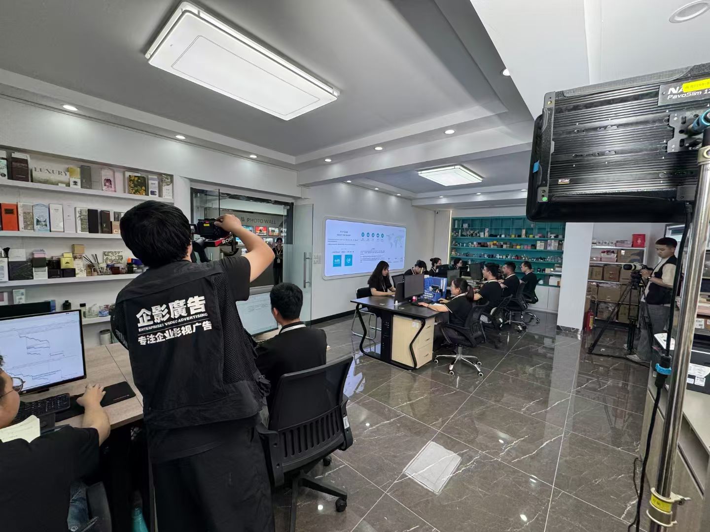 舍氛香氛设备工厂宣传片拍摄(图8)